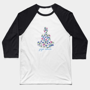 Yoga asana Baseball T-Shirt